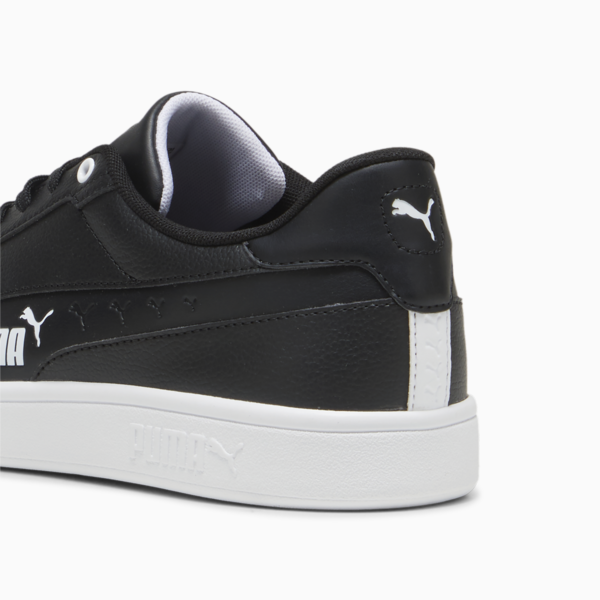 Smash 3.0 Seeing Double Sneakers Unisex, PUMA Black-PUMA White, large-ZAF