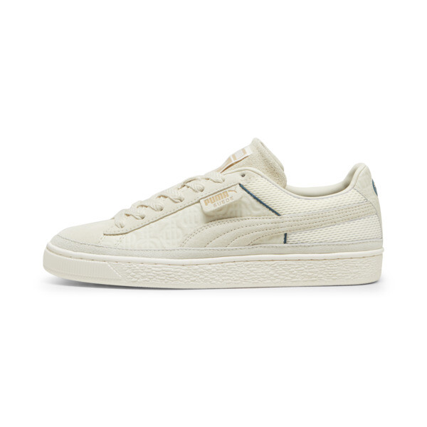 Zapatillas PUMA x PALM TREE CREW de ante unisex, Alpine Snow-Warm White, swatch-ARG