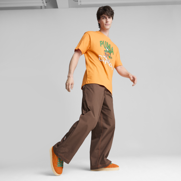 Suede XL CARROTS Sneakers, Rickie Orange-Warm White, large-MEX