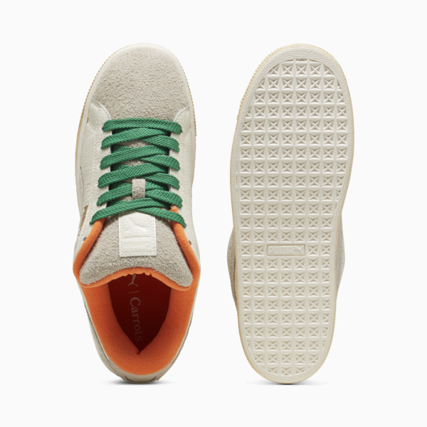 Suede XL CARROTS 2 Sneakers, Warm White-Rickie Orange, large-ZAF