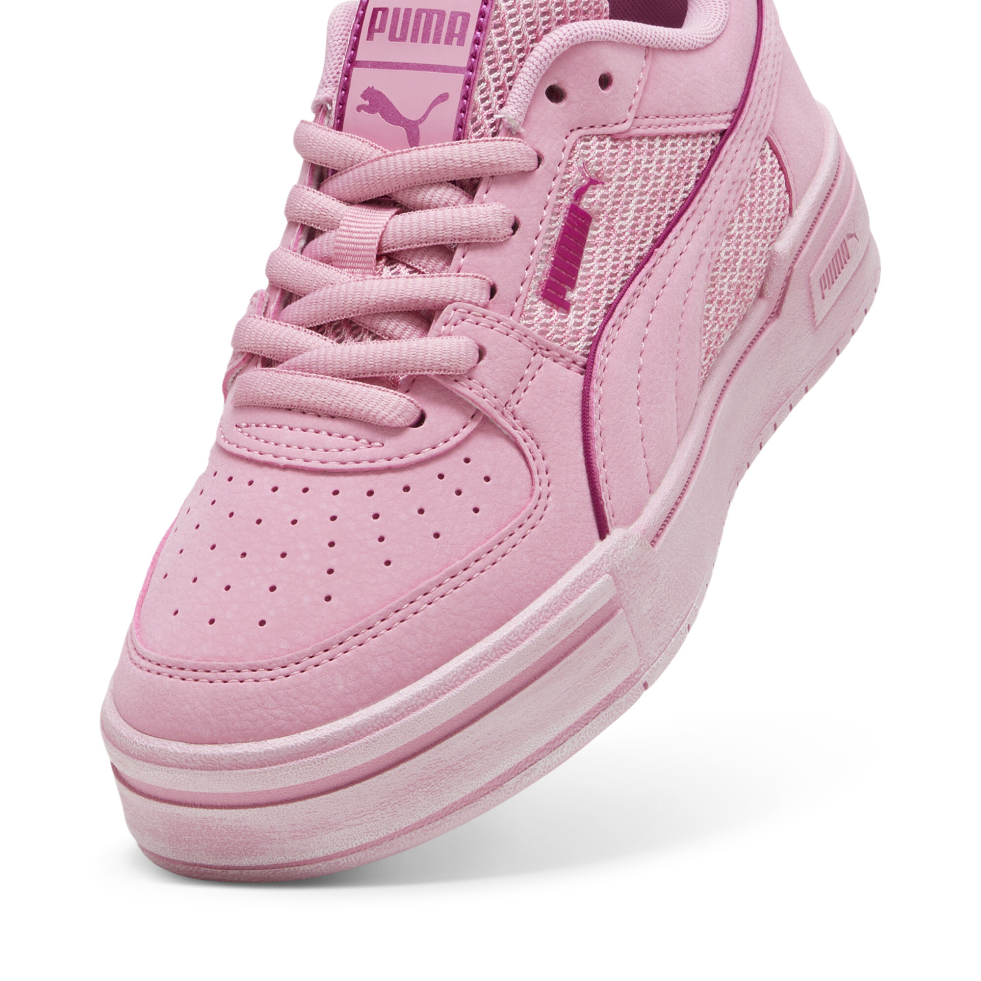 Puma CA Pro Mystery Garden Sneakers Youth, Pink, Size 35.5, Shoes