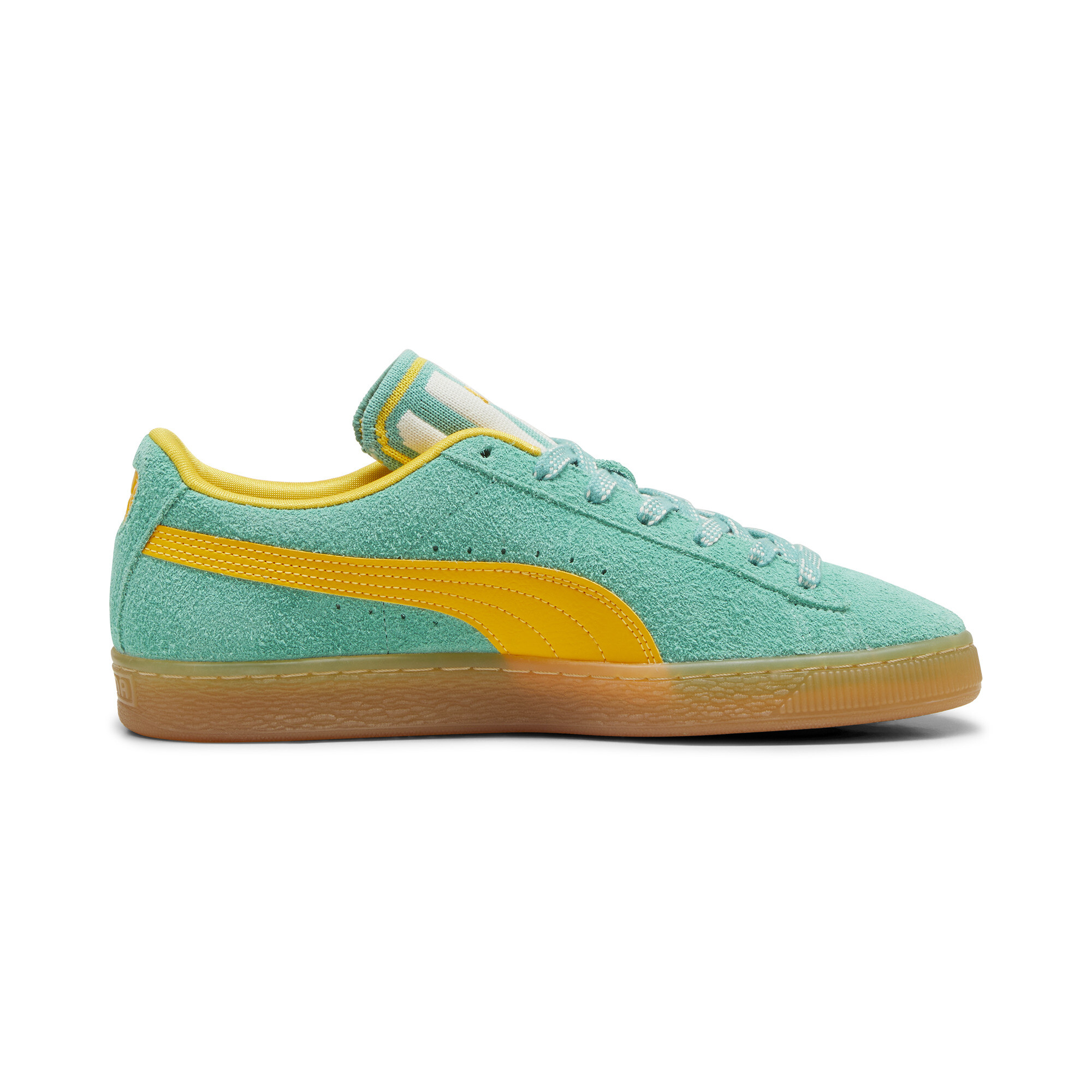 Kids' PUMA Suede Supertifo Sneakers In Green, Size EU 44.5