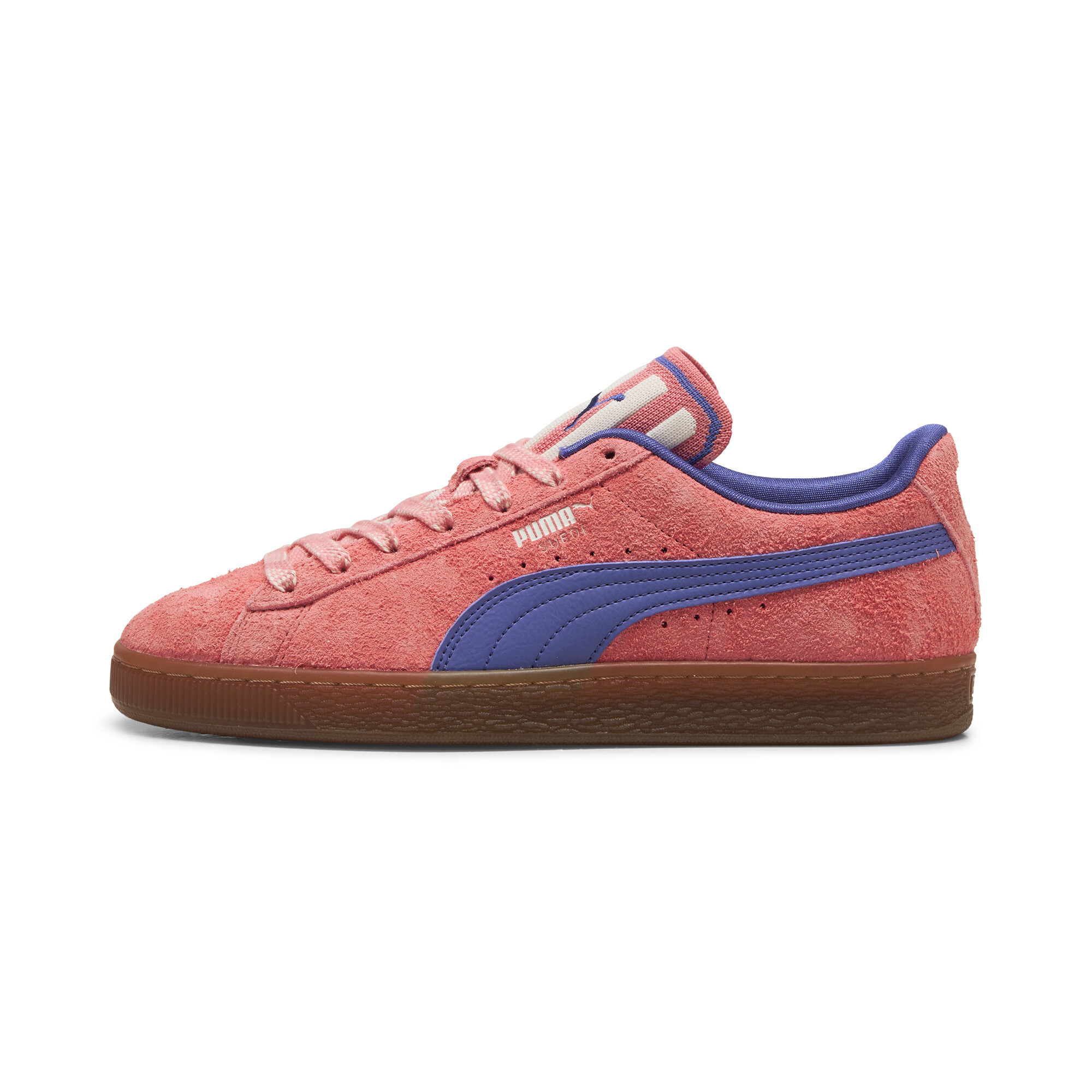 Kids' PUMA Suede Supertifo Sneakers In Pink, Size EU 43