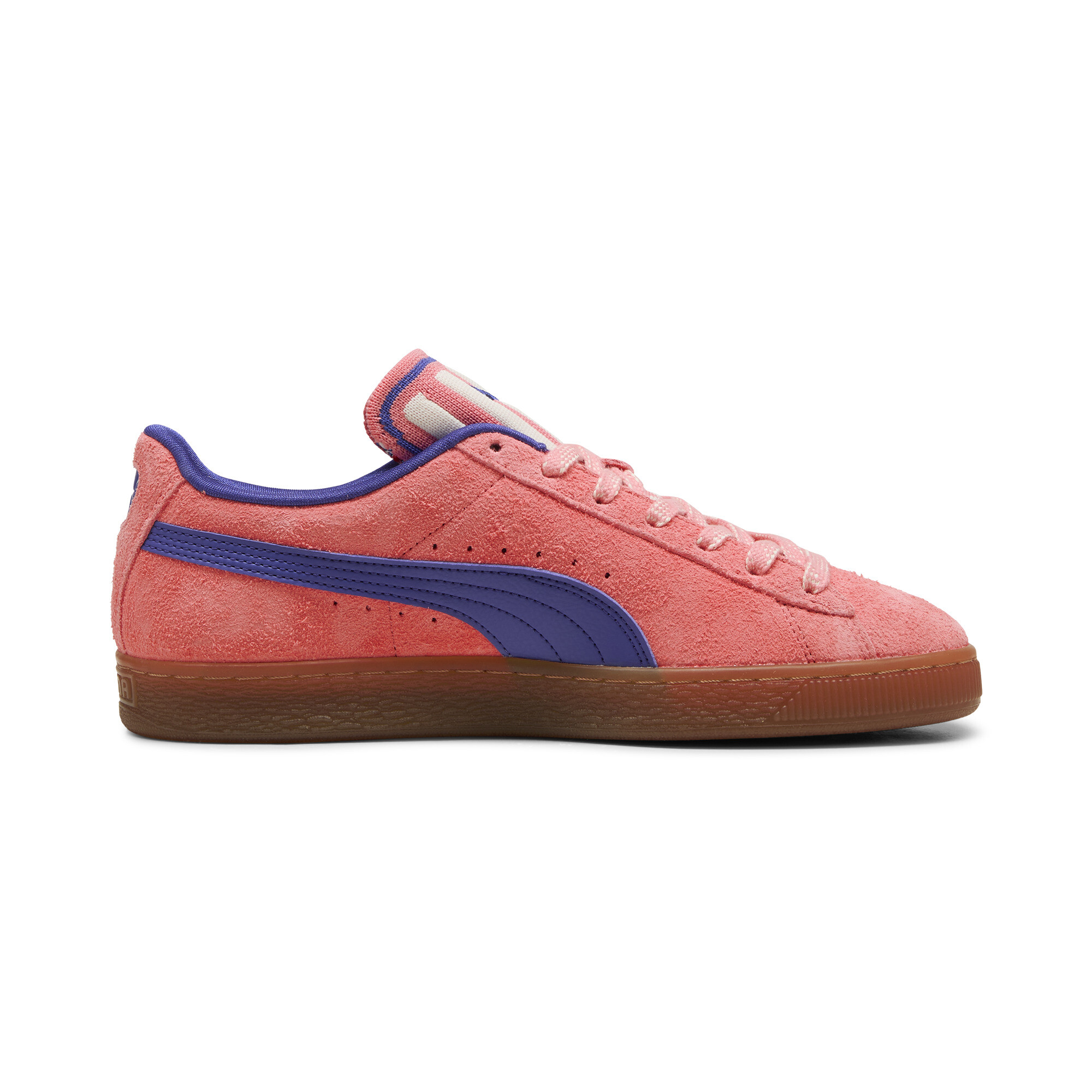 Kids' PUMA Suede Supertifo Sneakers In Pink, Size EU 43