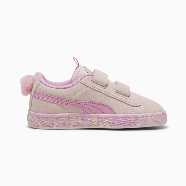 Zapatillas PUMA x TROLLS Suede Classic para niñas, Mauve Mist-Mauved Out, large-ARG