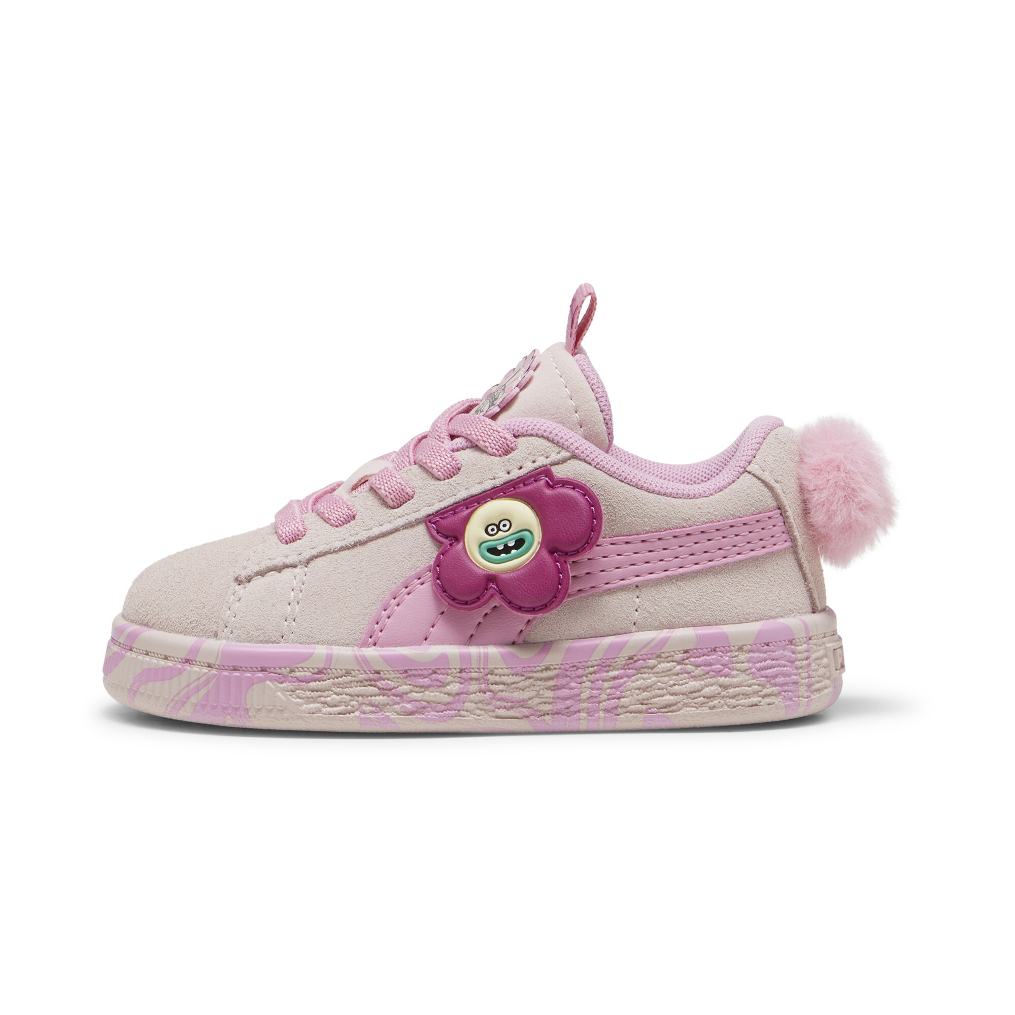 Kids' PUMA X TROLLS Suede Classic Sneakers Toddler In Pink, Size EU 22