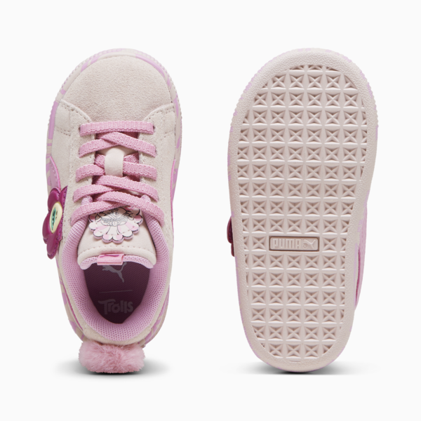 Zapatillas PUMA x TROLLS Suede Classic para infantes, Mauve Mist-Mauved Out, large-ARG