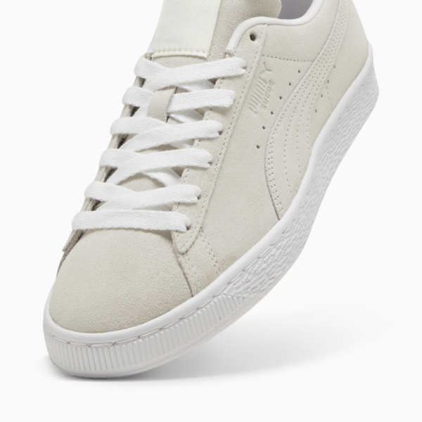 Suede Classic Glow-Up Sneakers Women, Vapor Gray-PUMA White, large-MEX
