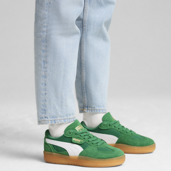 Palermo Moda Vintage Sneakers Women, Archive Green-Gum, large-MEX