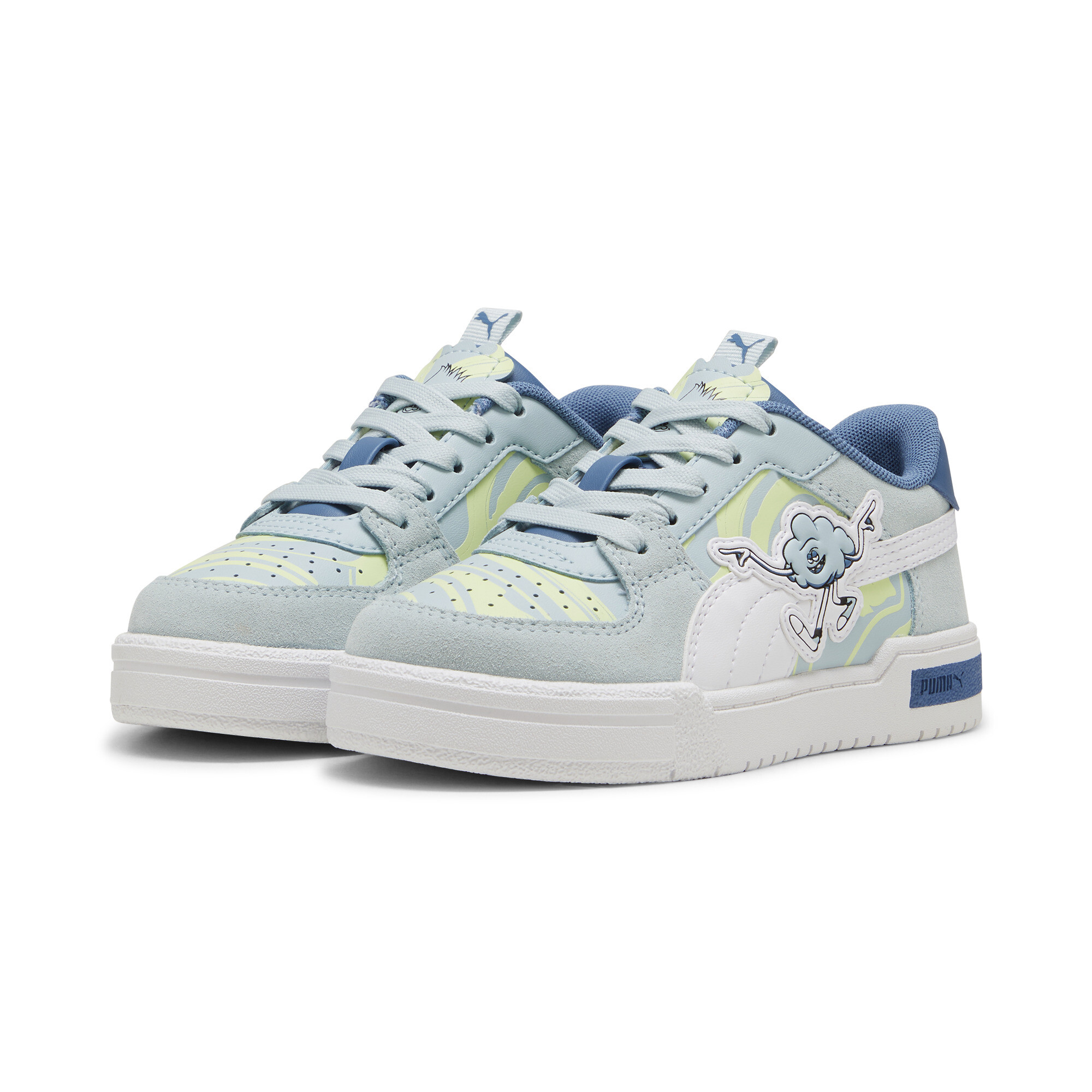 PUMA X TROLLS 2 CA Pro Sneakers Kids In Blue, Size EU 31.5