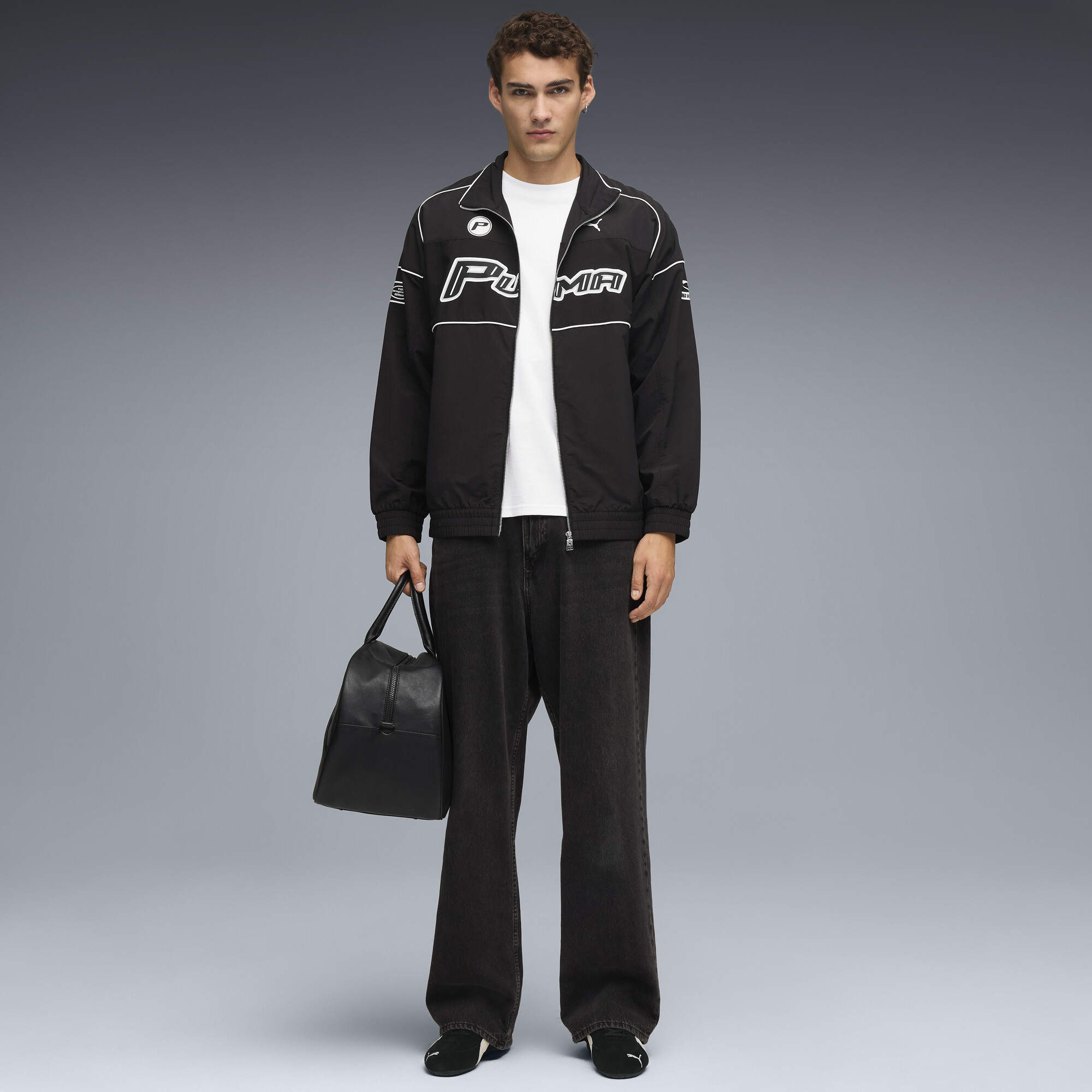 PUMA Speedcat OG uniseks sneakers, Zwart/Wit, Maat 47 thumbnail 8