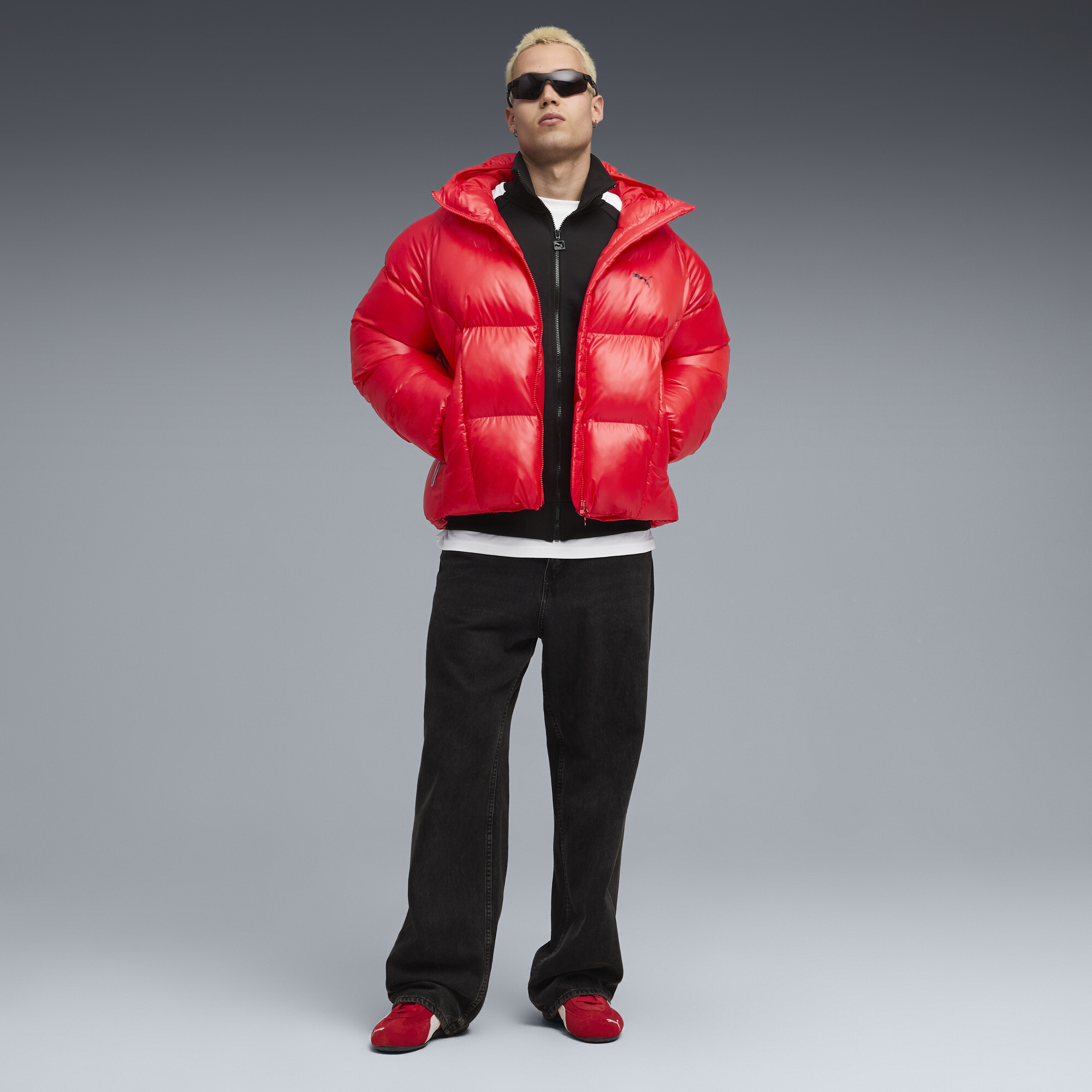 PUMA Speedcat OG uniseks sneakers, Rood/Wit, Maat 37 thumbnail 11