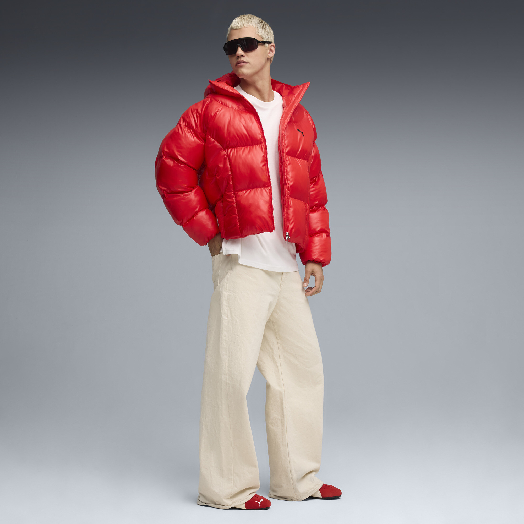 PUMA Speedcat OG uniseks sneakers, Rood/Wit, Maat 37 thumbnail 8