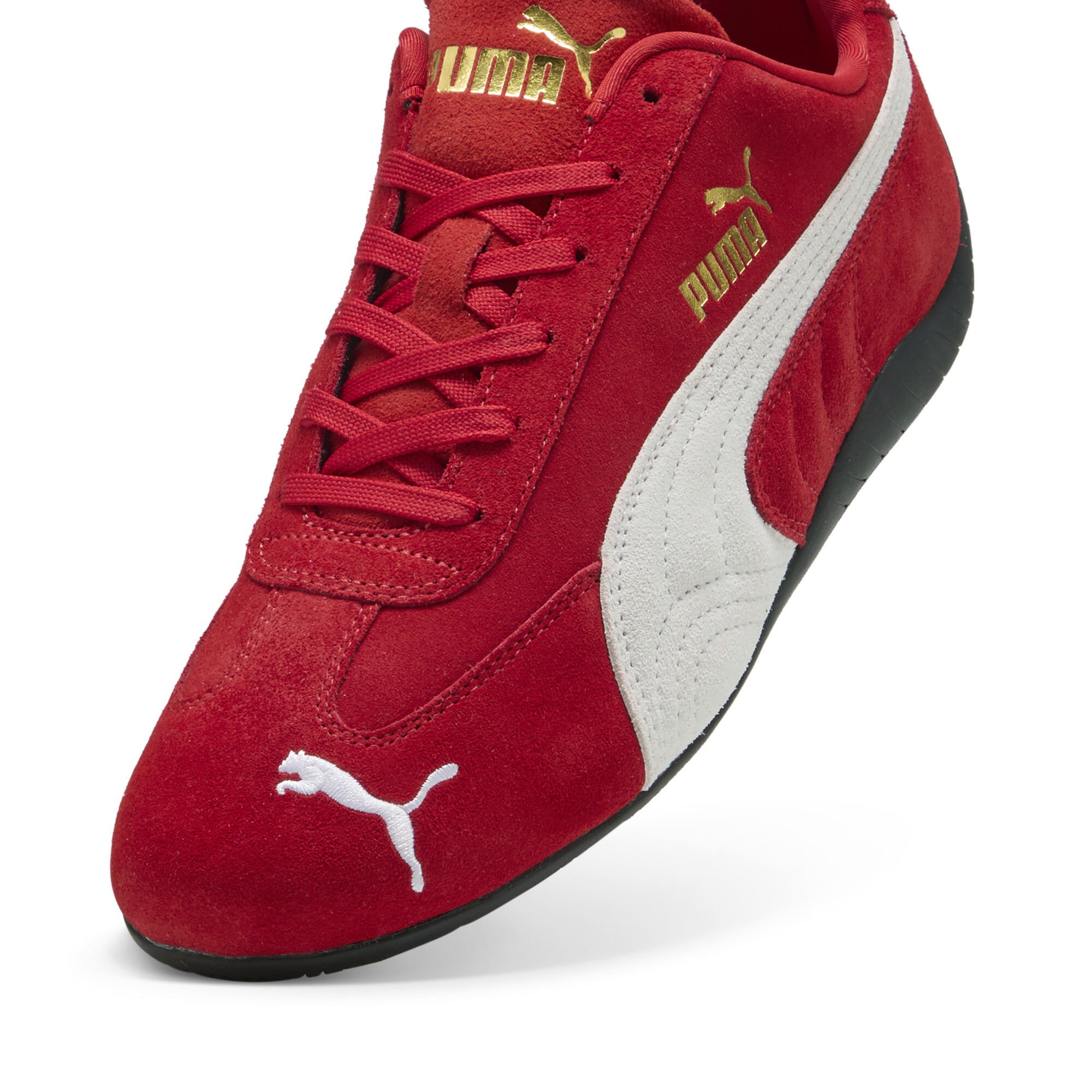 PUMA Speedcat OG uniseks sneakers, Rood/Wit, Maat 37 thumbnail 3