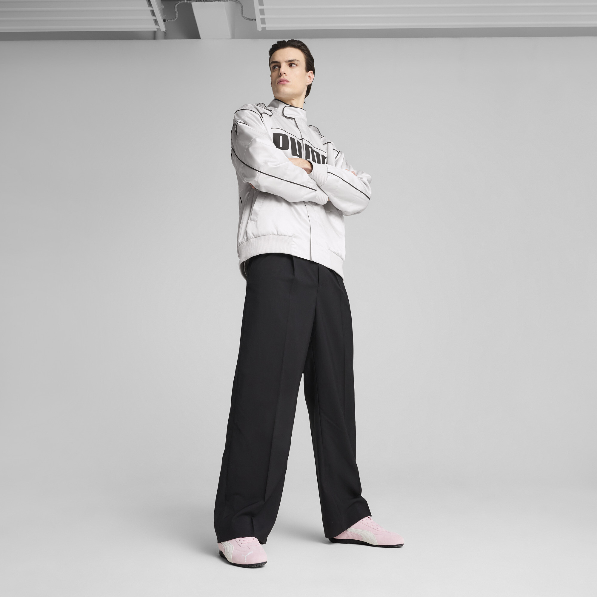 PUMA Speedcat OG uniseks sneakers, Roze/Wit, Maat 36 thumbnail 9