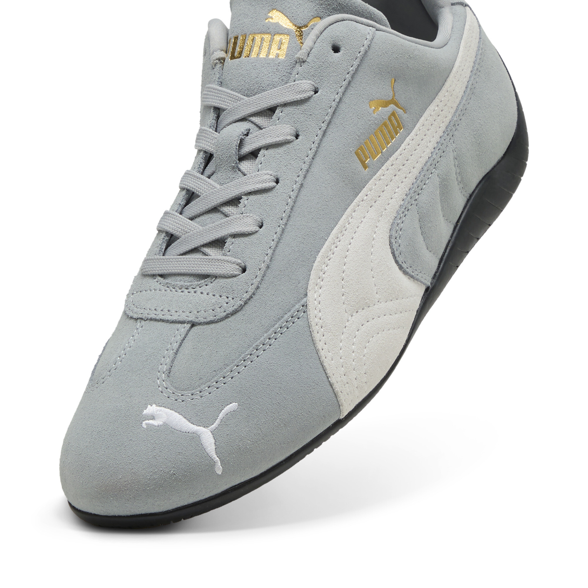 Puma Speedcat Heren Schoenen - Grijs - Maat: 40 - Suède - Foot Locker