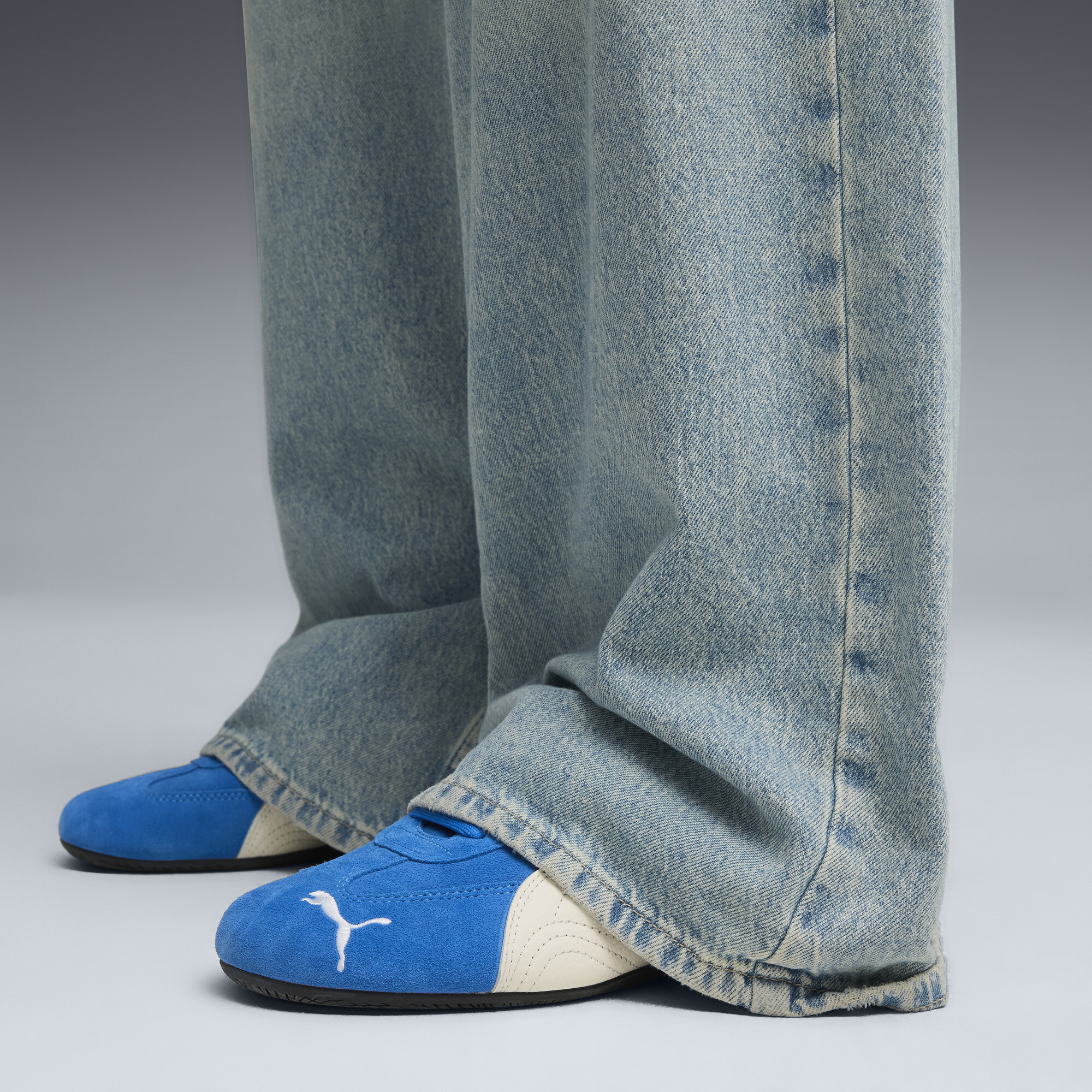 PUMA Speedcat OG uniseks sneakers, Blauw/Wit, Maat 38 thumbnail 10