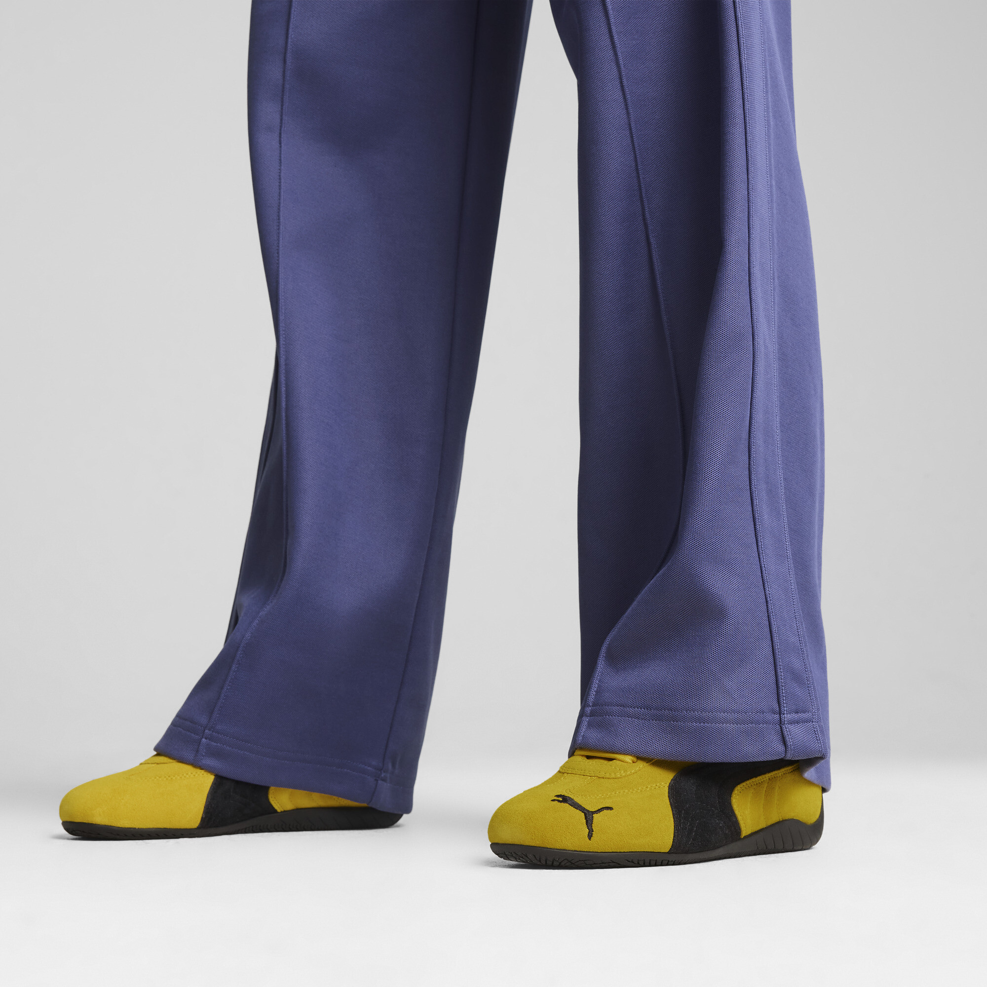 PUMA Speedcat OG uniseks sneakers, Zwart/Geel, Maat 46 thumbnail 8