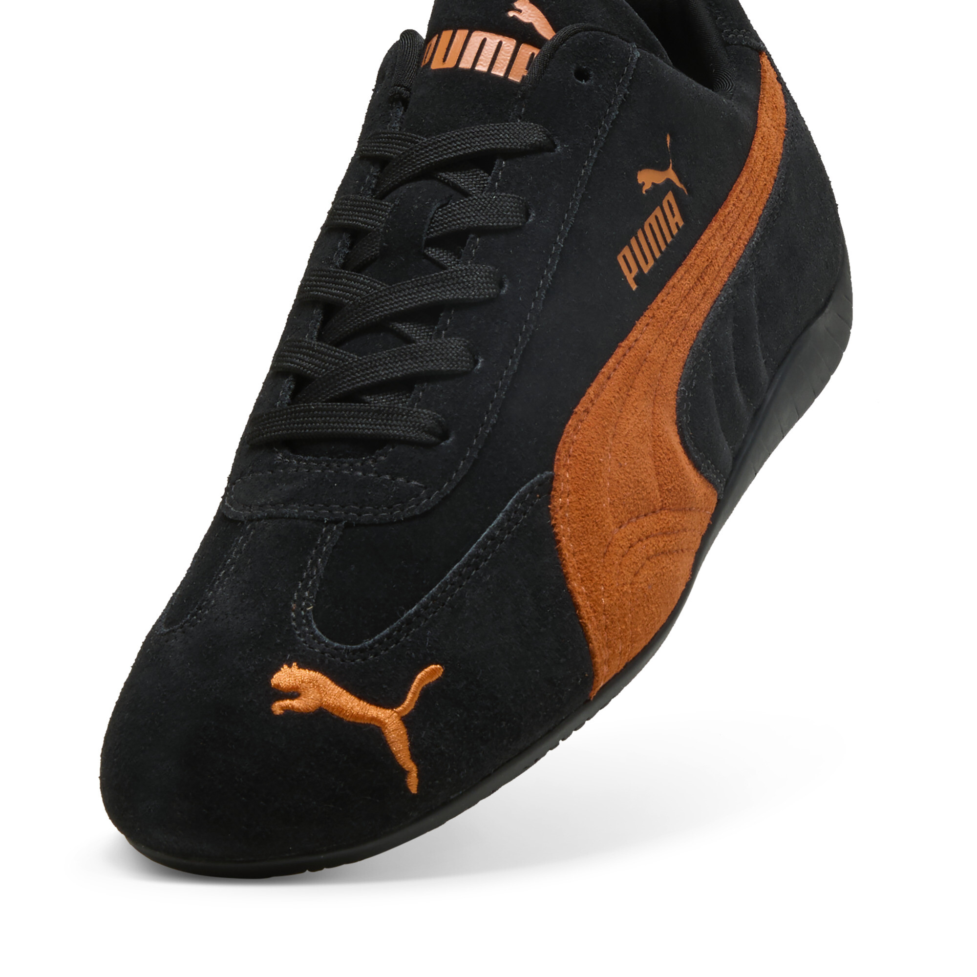 Speedcat OG uniseks sneakers, Zwart/Oranje, Maat 45 | PUMA