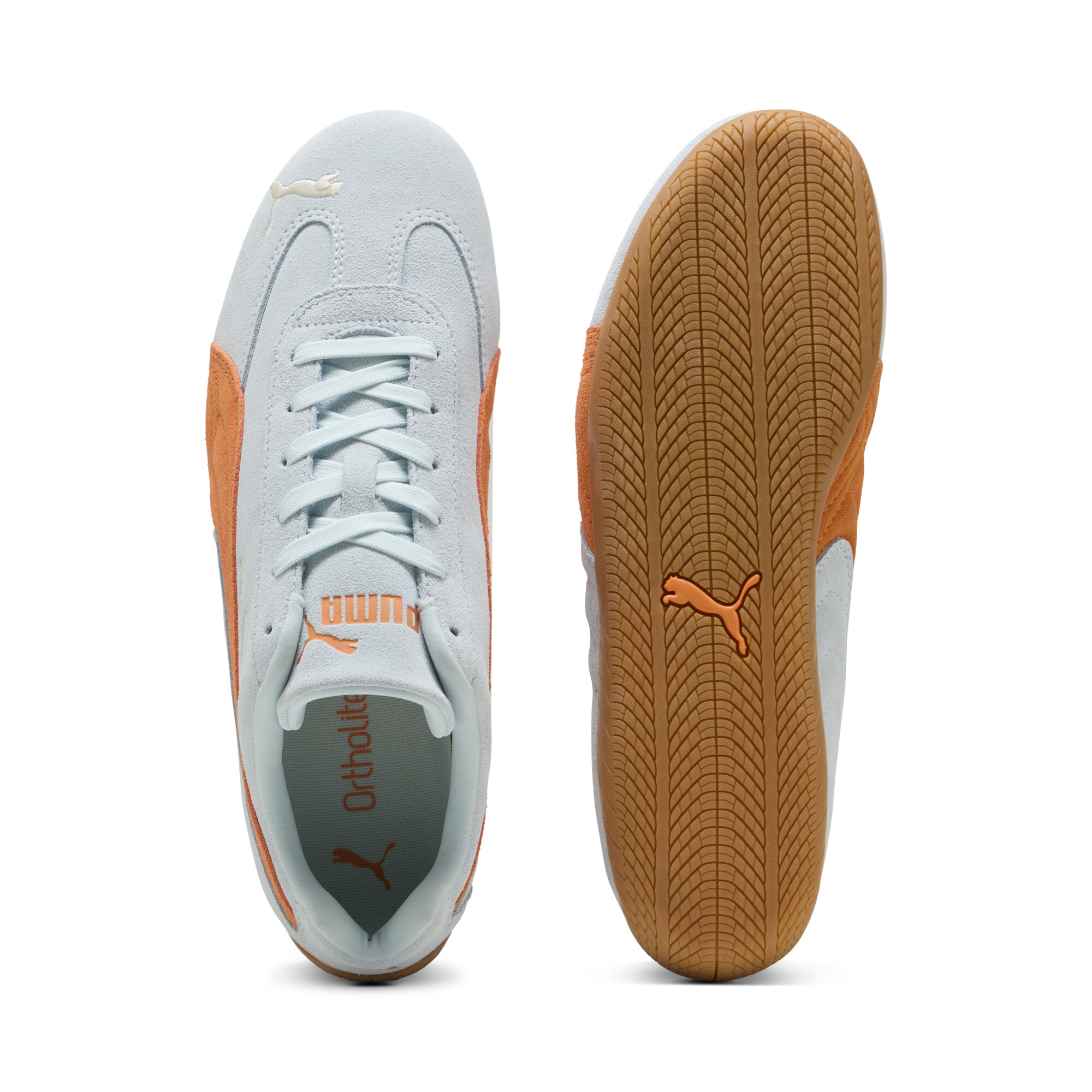 PUMA Speedcat OG uniseks sneakers, Oranje, Maat 42,5 thumbnail 4