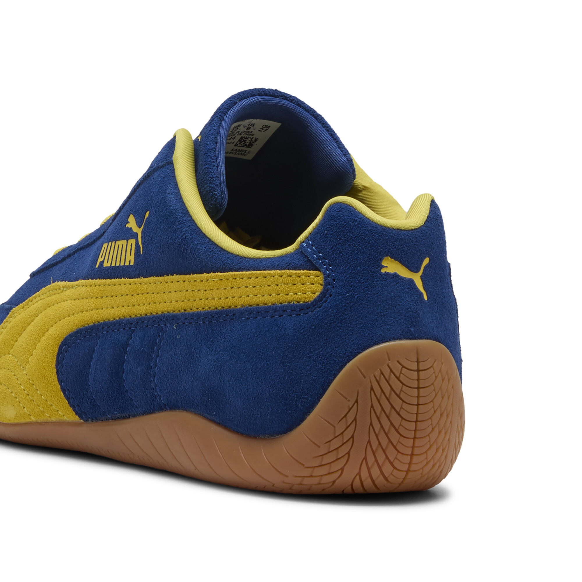 PUMA Speedcat OG uniseks sneakers, Blauw/Geel, Maat 43 thumbnail 5