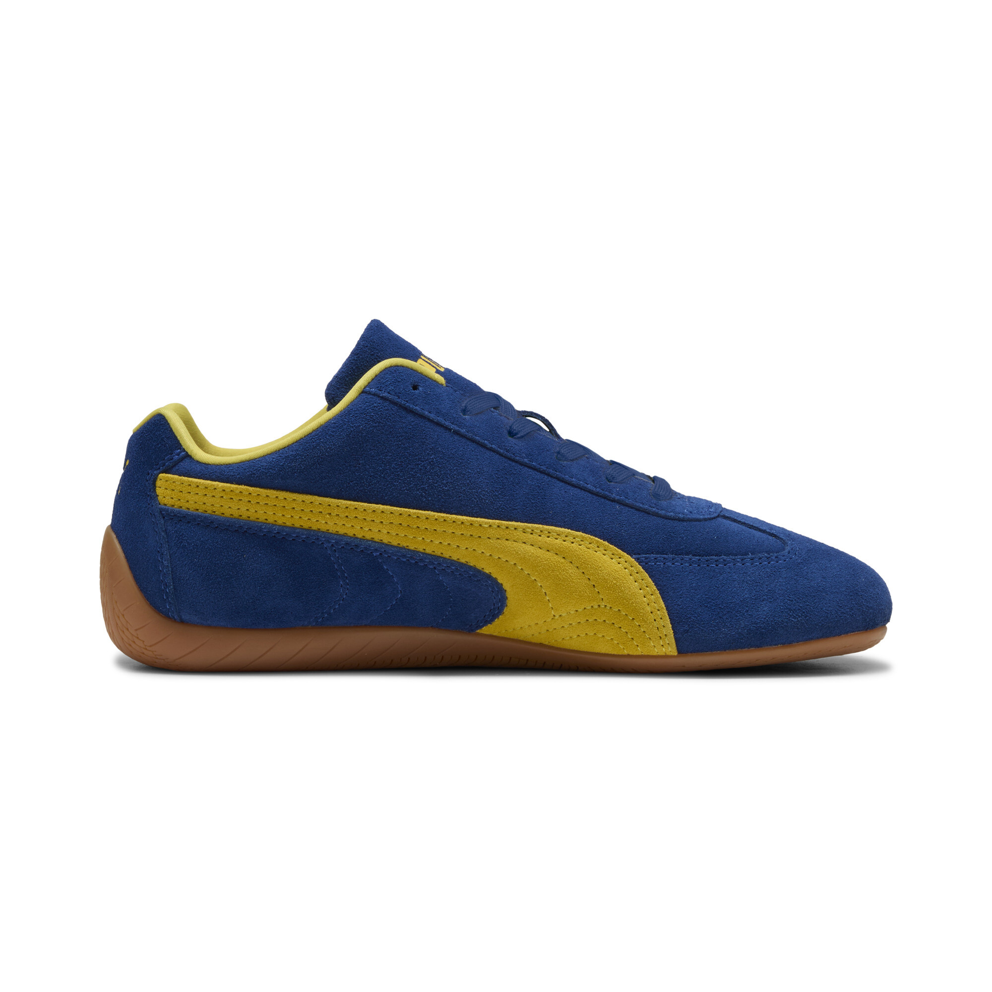 PUMA Speedcat OG uniseks sneakers, Blauw/Geel, Maat 43 thumbnail 3
