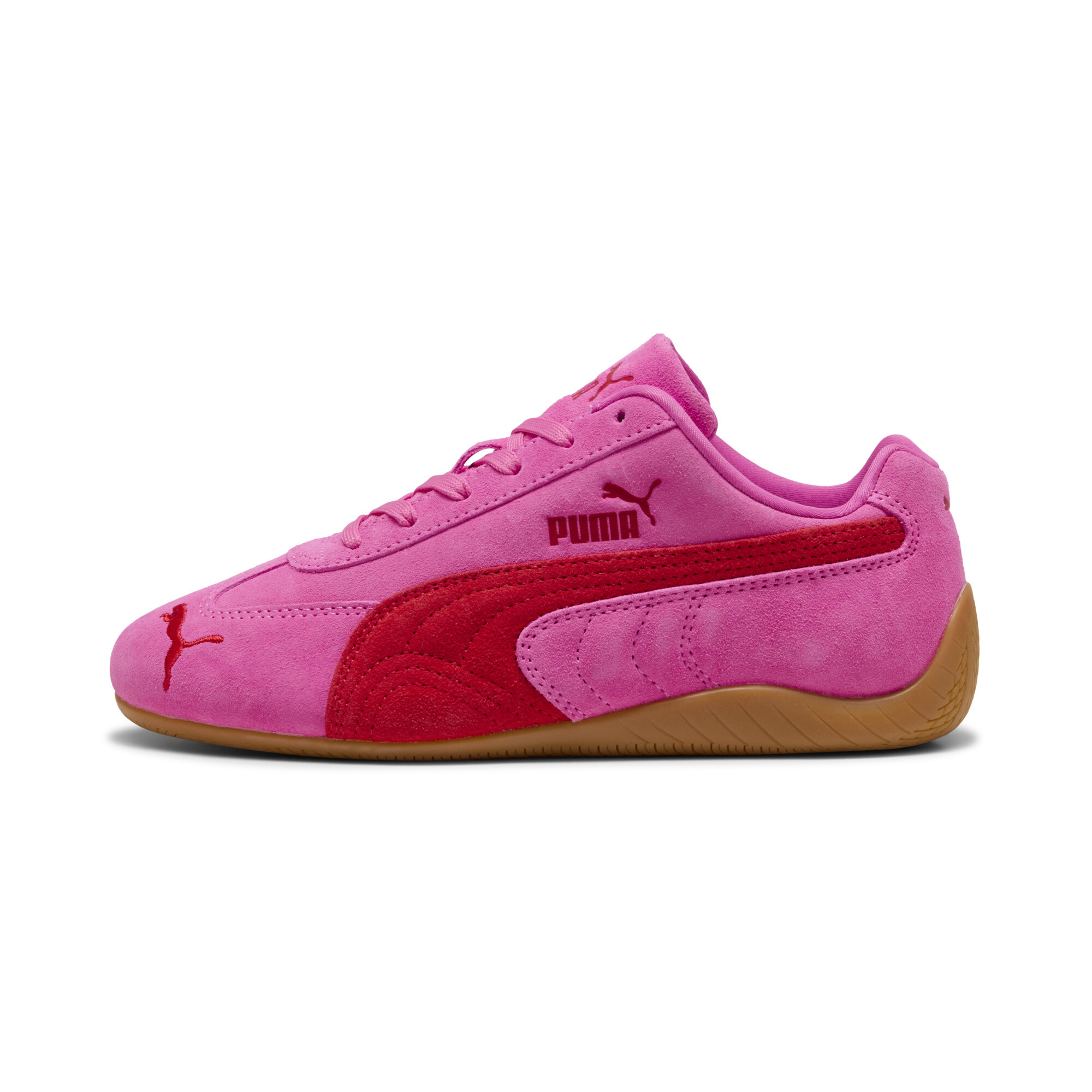 Puma Speedcat OG Sneakers Unisex Schuhe | Mit Plain | Pink Pixel/Glowing Red | Größe: 45