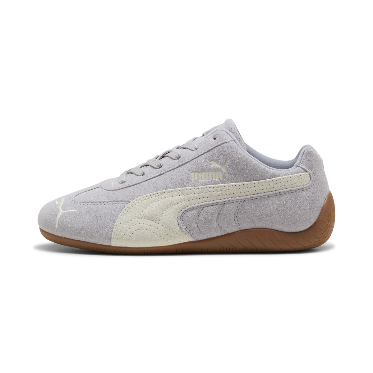 Speedcat OG Sneakers Unisex in Vibrant Silver/Gum by PUMA, UK 6
