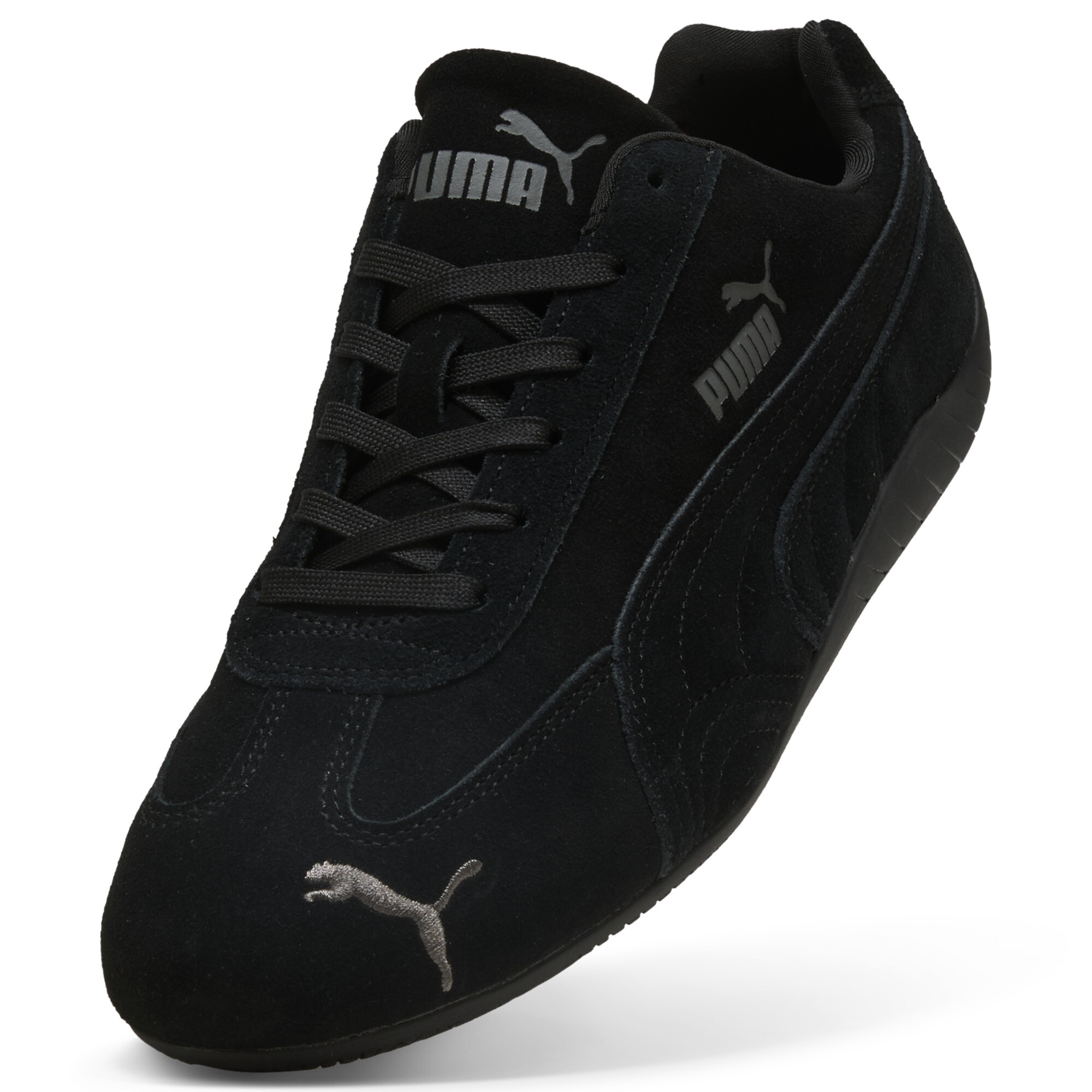 PUMA Speedcat OG uniseks sneakers, Zwart/Grijs, Maat 44 thumbnail 2