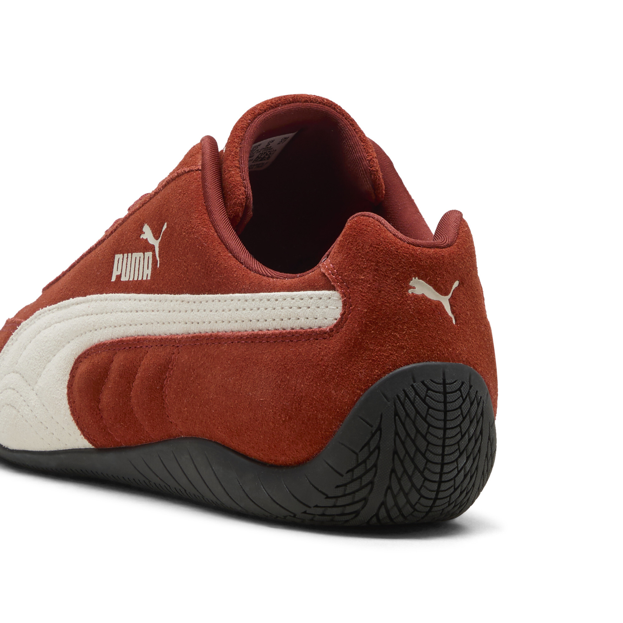 PUMA Speedcat OG uniseks sneakers, Zwart/Rood, Maat 42,5 thumbnail 5