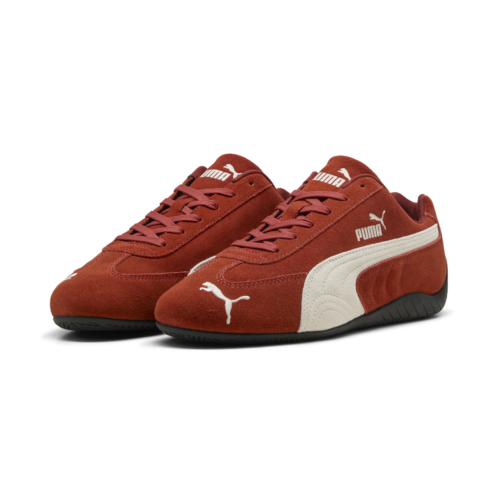 PUMA Speedcat OG uniseks sneakers, Zwart/Rood, Maat 42,5 thumbnail 6