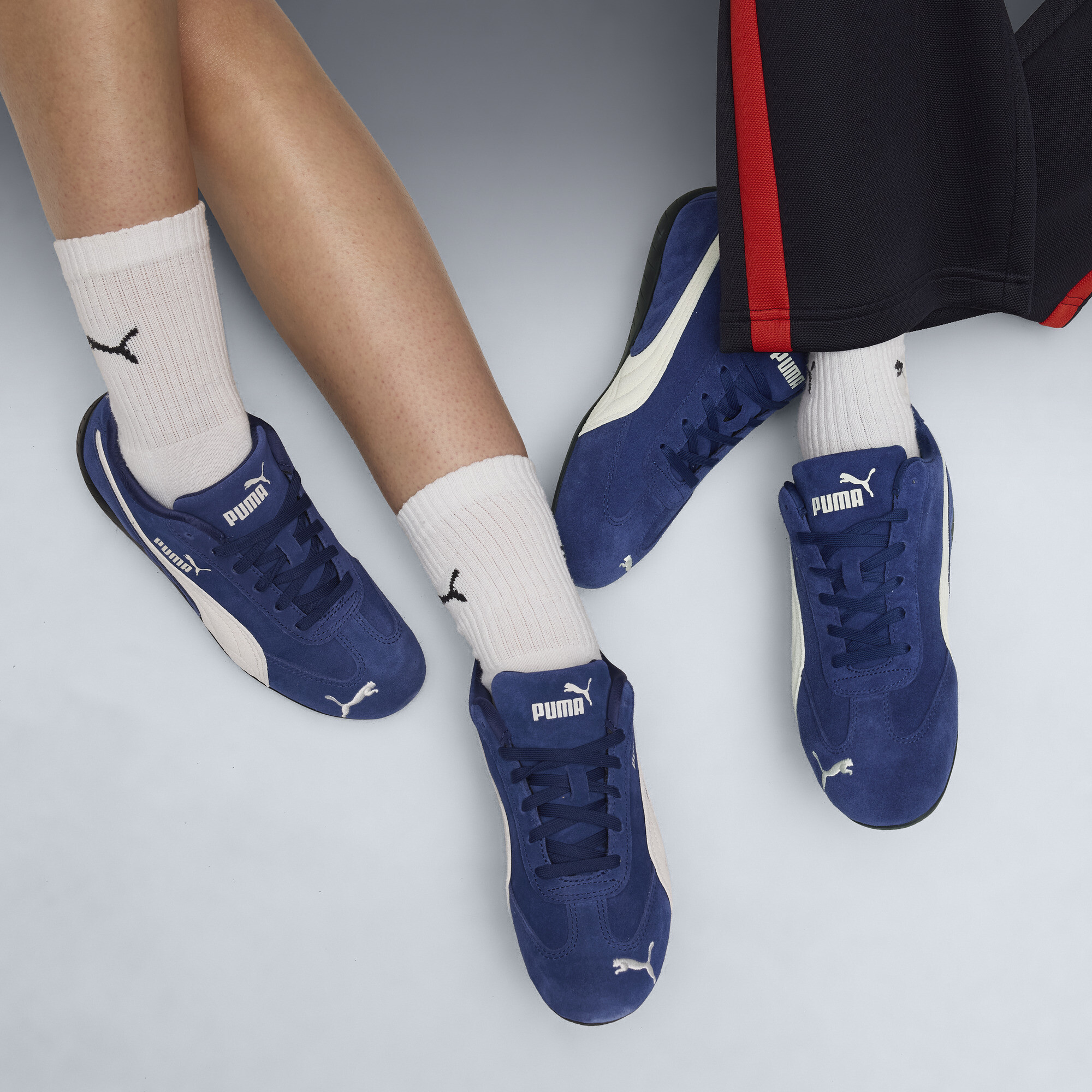 PUMA Speedcat OG uniseks sneakers, Blauw/Zwart, Maat 38,5 thumbnail 8