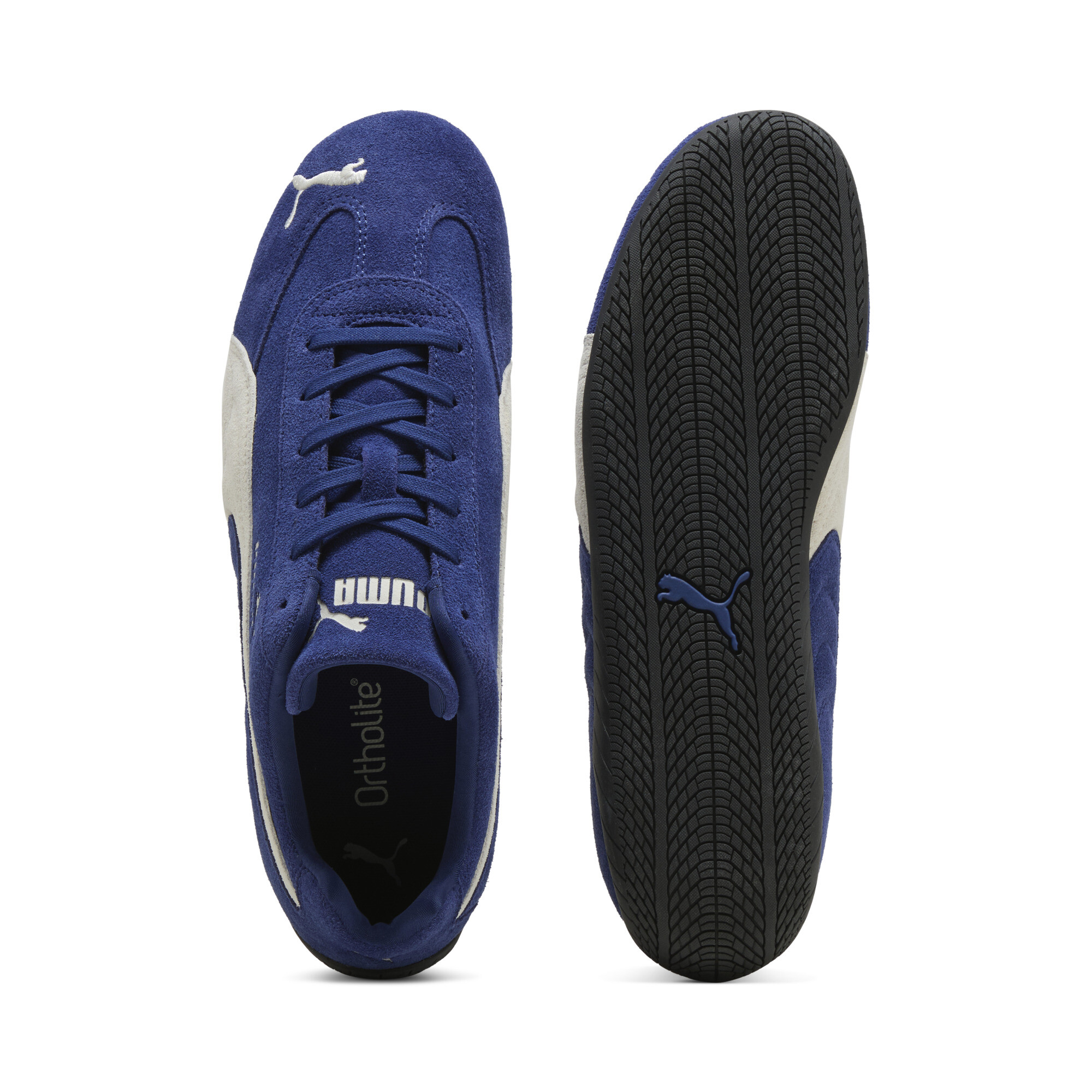 PUMA Speedcat OG uniseks sneakers, Blauw/Zwart, Maat 38,5 thumbnail 4