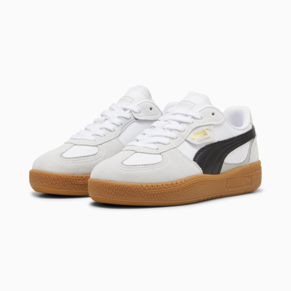 Palermo Moda Sneakers Youth, PUMA White-PUMA Black, large-ZAF