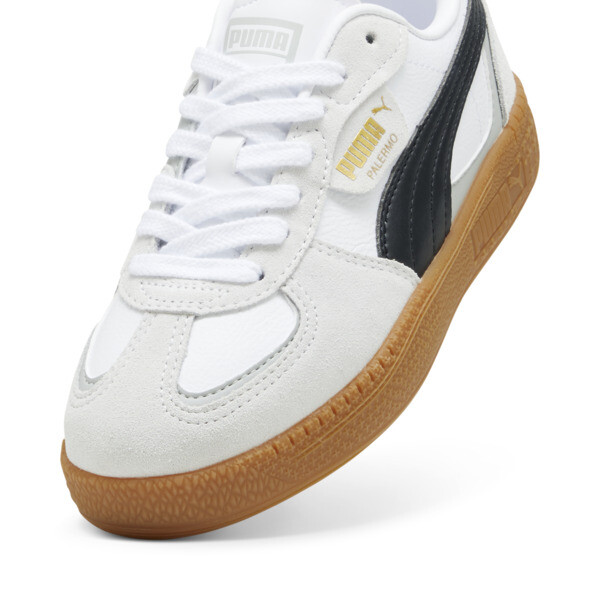 Palermo Moda Sneakers Youth, PUMA White-PUMA Black, large-ZAF