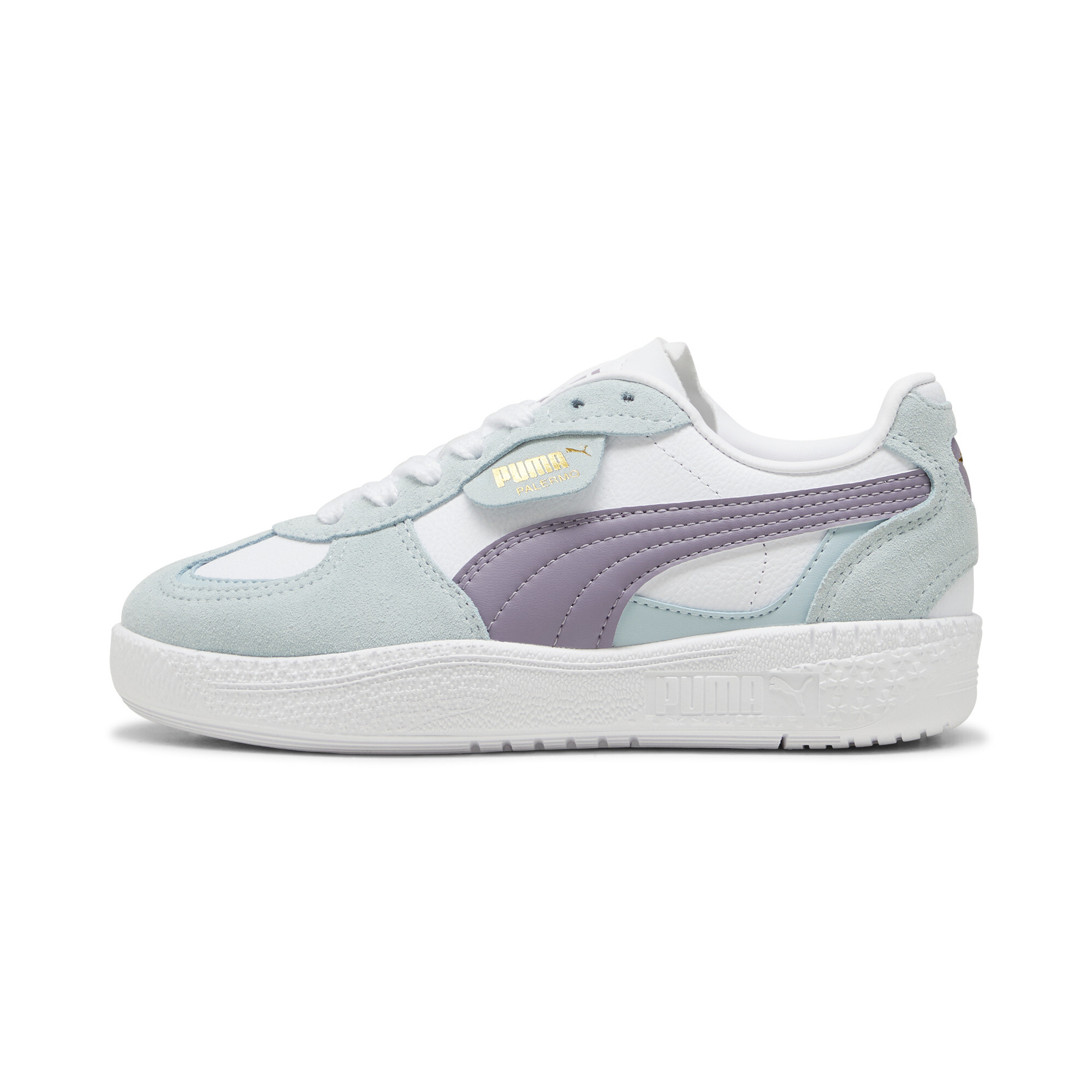 Puma Palermo Moda Sneakers Teenager Schuhe Für Damen Für Kinder | White/Pale Plum | Größe: 38