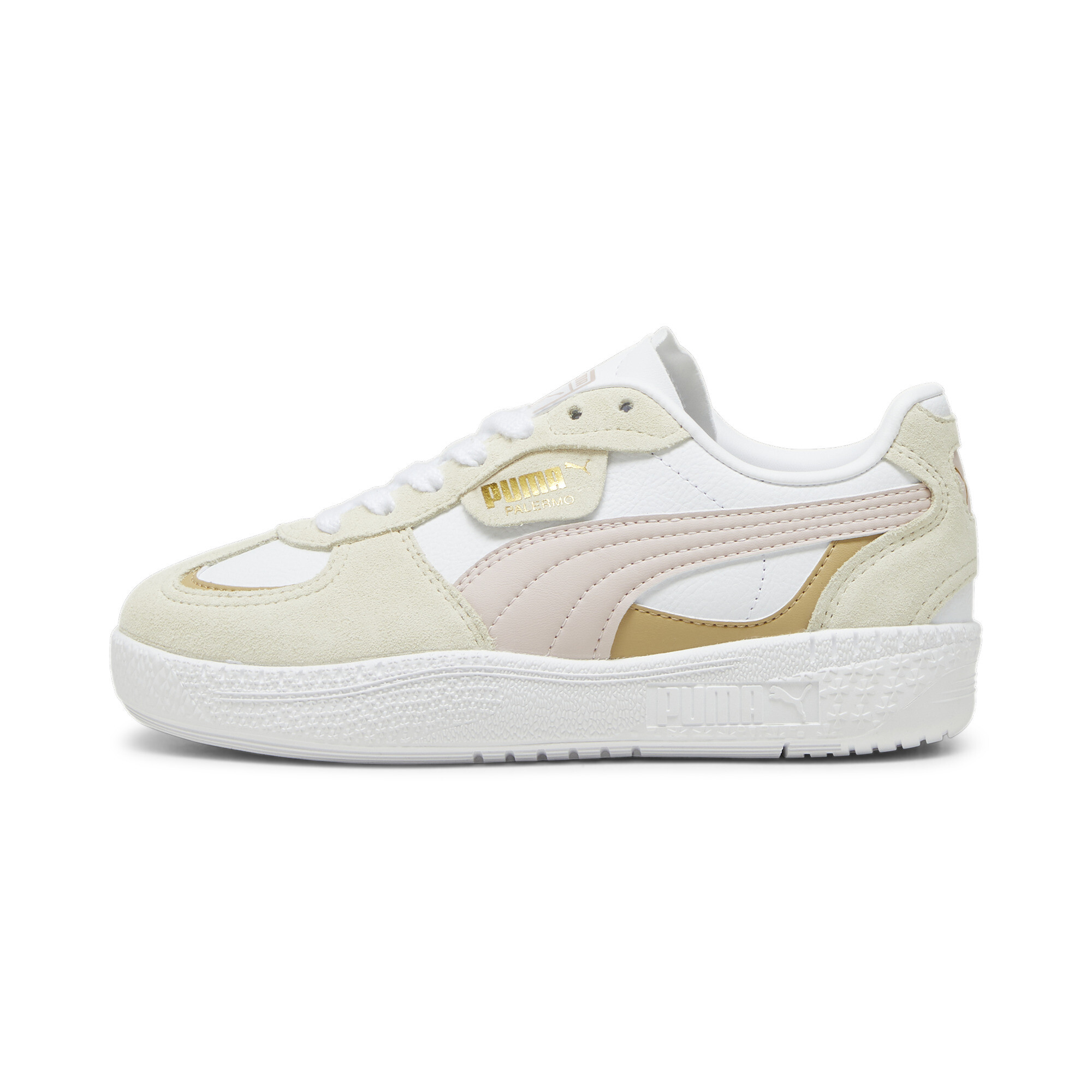 Puma Palermo Moda Sneakers Teenager Schuhe Für Damen Für Kinder | White/Mauve Mist | Größe: 37