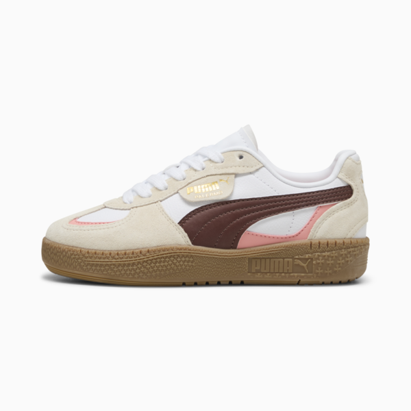 Tenis Palermo Moda juvenil, PUMA White-Chocotart, large-MEX