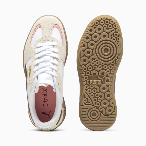 Tenis Palermo Moda juvenil, PUMA White-Chocotart, large-MEX