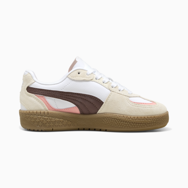 Tenis Palermo Moda juvenil, PUMA White-Chocotart, large-MEX