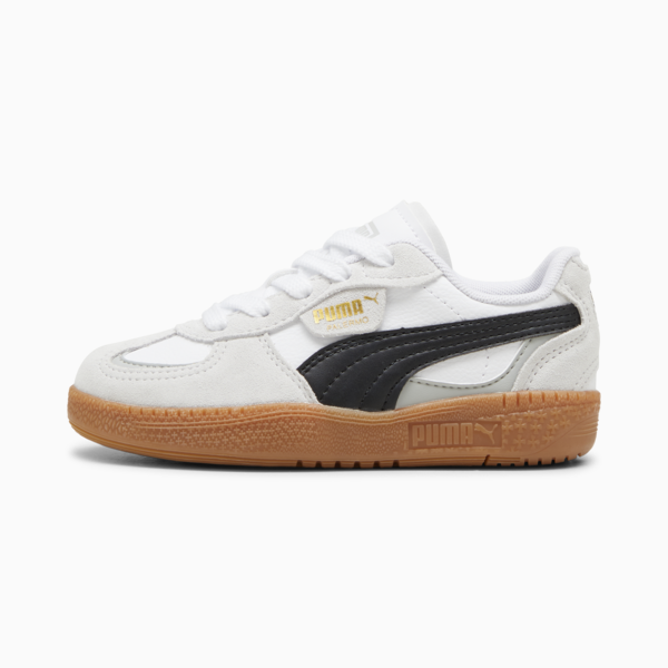 Palermo Moda Sneakers Kids, PUMA White-PUMA Black, large-ZAF