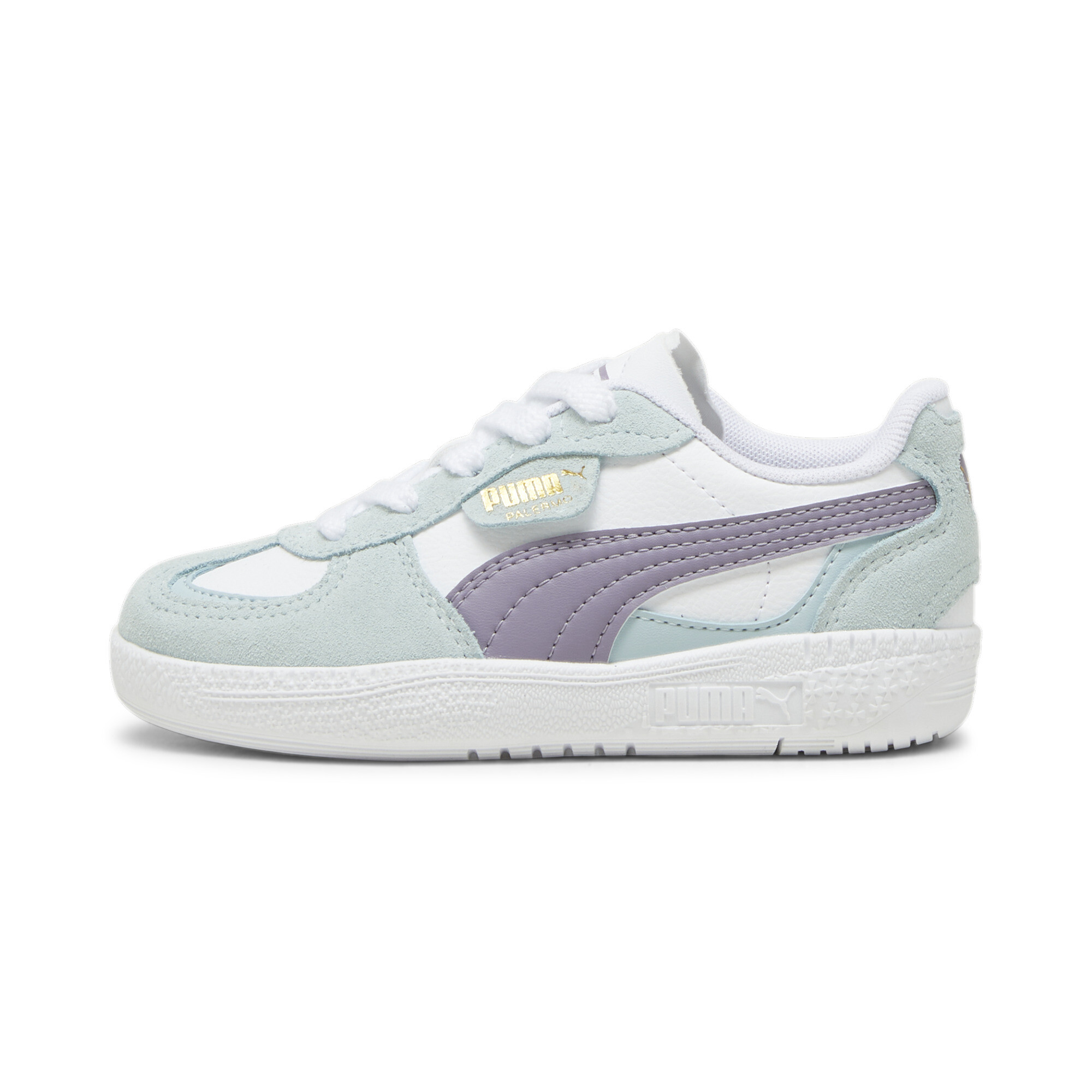 Puma Palermo Moda Sneakers Kinder Schuhe | White/Pale Plum | Größe: 30