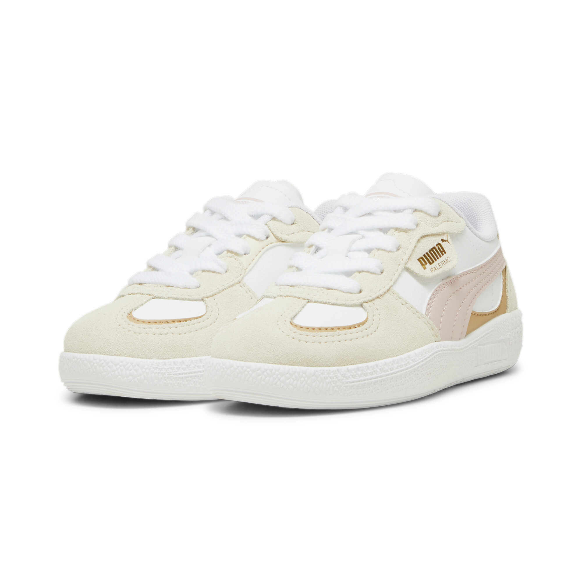 Puma Palermo Moda Sneakers Kids, White, Size 27.5, Shoes