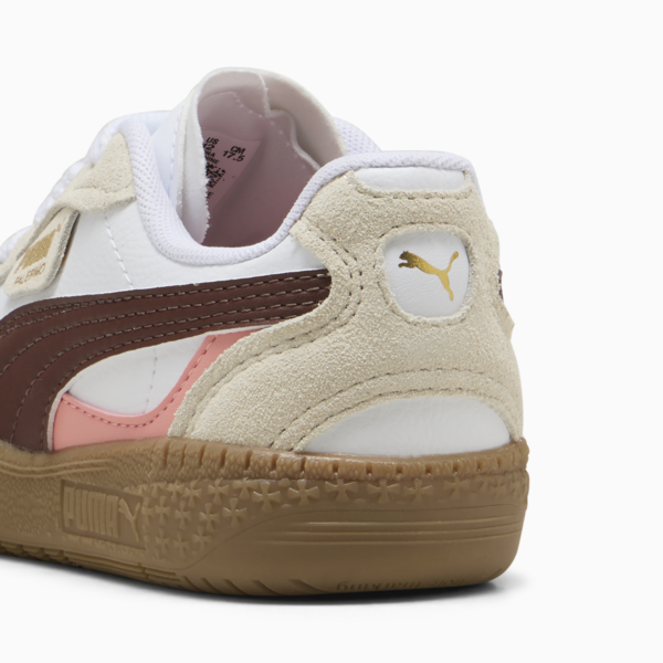 Palermo Moda Sneakers Kids, PUMA White-Chocotart, large-ZAF