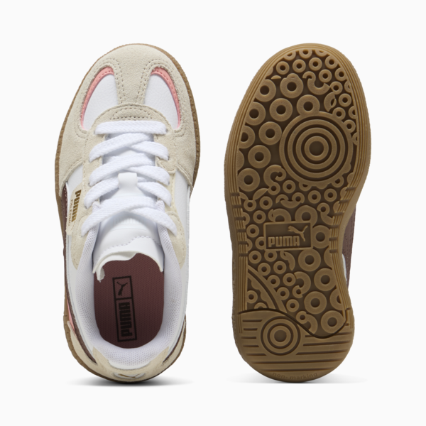 Palermo Moda Sneakers Kids, PUMA White-Chocotart, large-ZAF