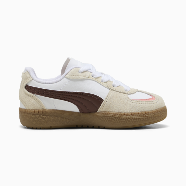 Palermo Moda Sneakers Kids, PUMA White-Chocotart, large-ZAF