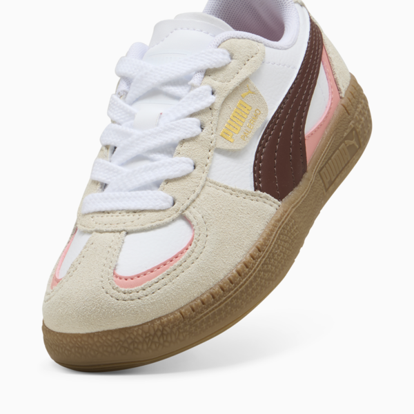 Palermo Moda Sneakers Kids, PUMA White-Chocotart, large-ZAF