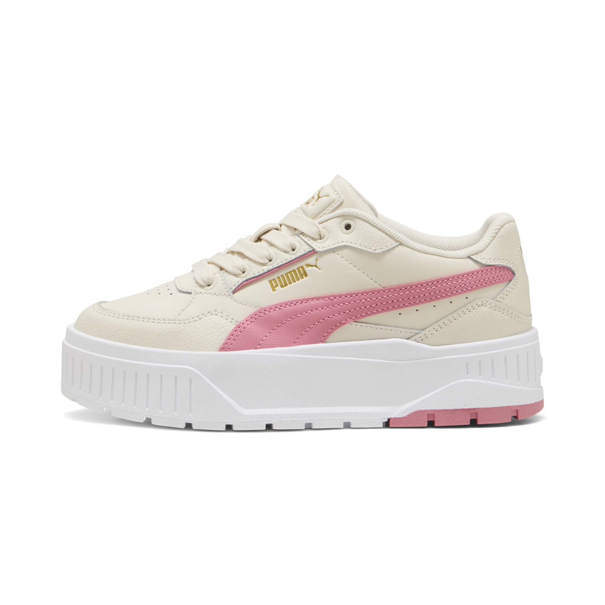 PUMA Karmen II IDOL Big Kids' Sneakers in White, Size 4.5