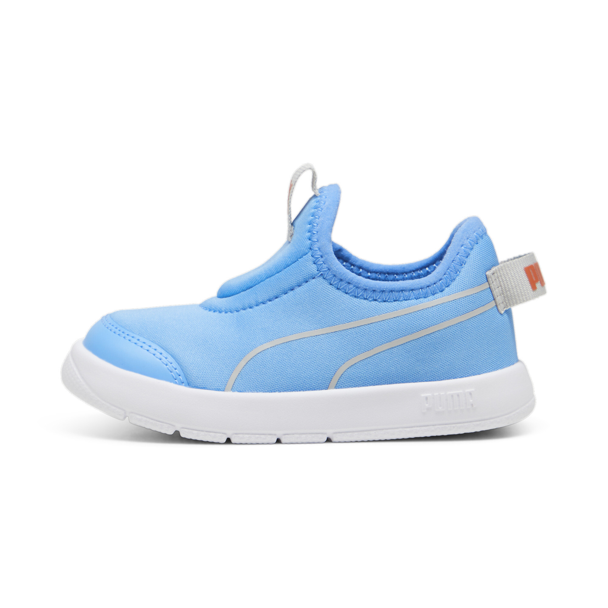 Puma Courtflex V3 Slip On Sneakers Toddlers, Blue, Size 25, Shoes