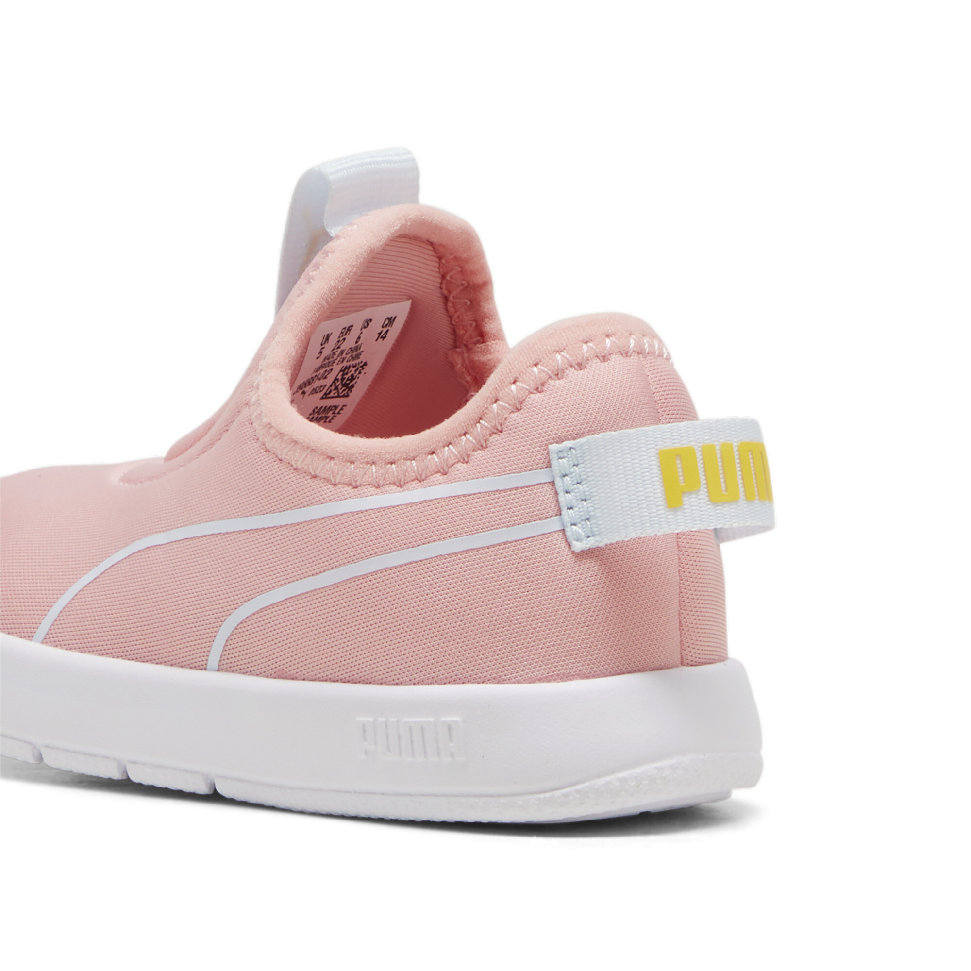 Puma Courtflex V3 Slip On Sneakers Toddlers, Pink, Size 22, Shoes